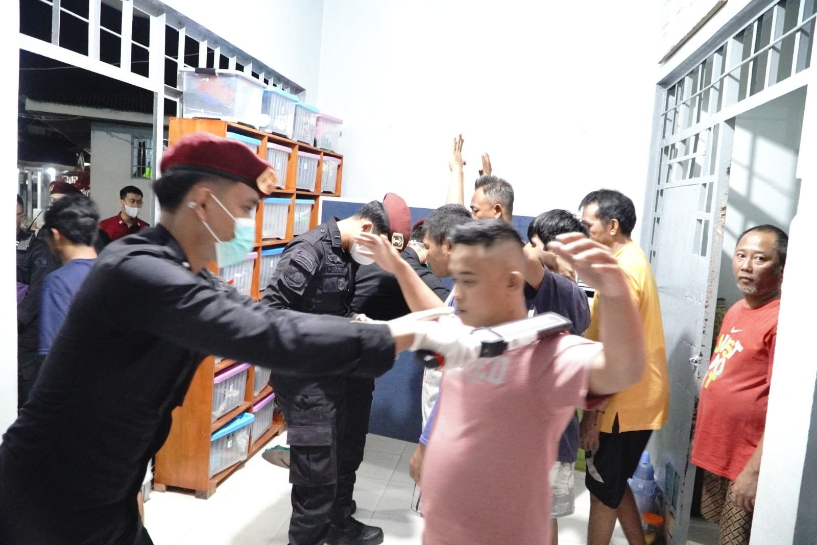 Gelar Razia Gabungan Bersama BNN dan Ditjen Permasyatakatan, Lapas Jambi Kukuhkan Komitmen Perangi Narkoba