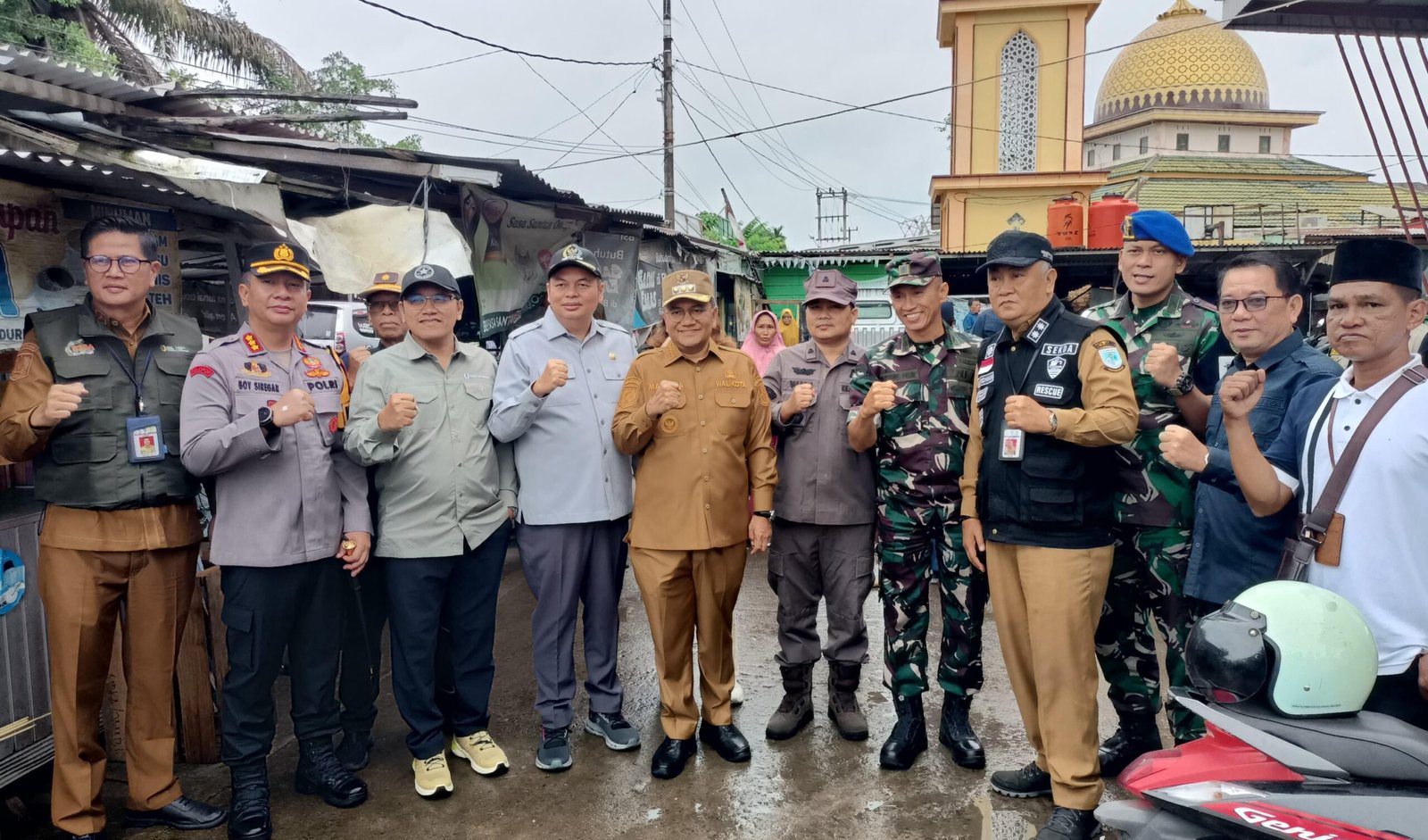 Walikota, Ketua DPRD, dan Kapolresta Jambi Lakukan Sidak Pangan Jelang Idul Fitri