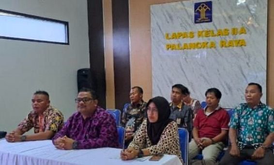 Lapas Palangka Raya Dukung Program Akselerasi Menteri Pemasyarakatan melalui Sosialisasi Amnesti