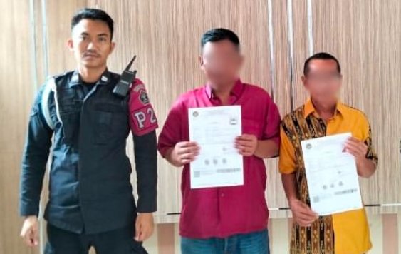 Membangun Kembali: Dua Warga Binaan Lapas Palangka Raya Terima Pembebasan Bersyarat