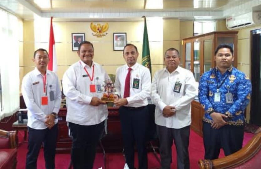 Kunjungan Kepala Lapas Palangka Raya ke Pengadilan Negeri Bahas Peningkatan Kerja Sama