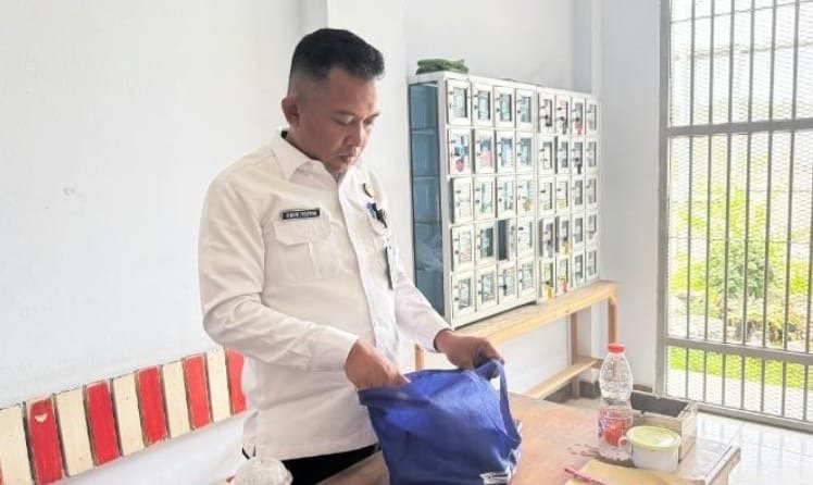 Komitmen Humanis, Lapas Palangka Raya Berikan Layanan Penitipan Barang dengan Prosedur Ketat