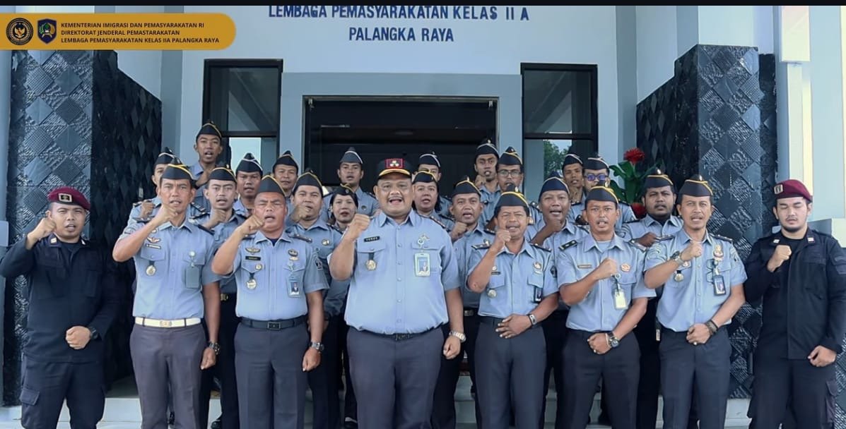 Lapas Palangka Raya Deklarasi Perang terhadap Peredaran Narkoba dan Handphone