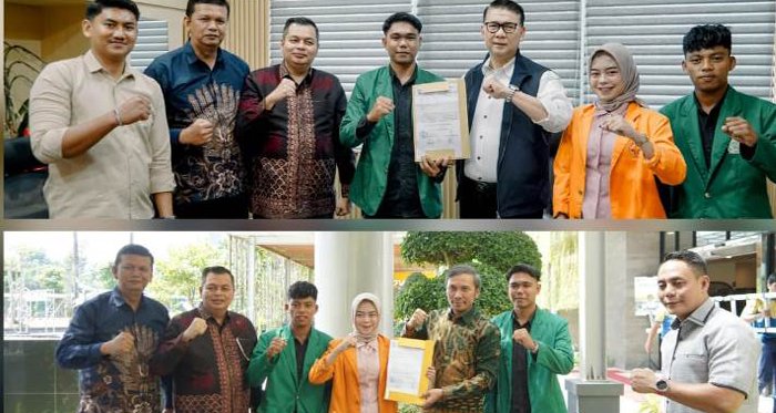 Pimpinan DPRD Kota Jambi Dampingi Mahasiswa Sampaikan Aspirasi RUU Perampasan Aset ke Senayan, Diterima Anggota Dapil Jambi
