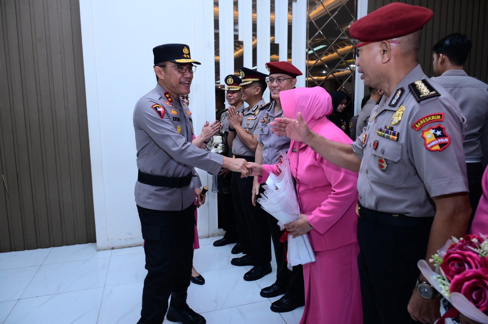 232 Anggota Polri di Polda Jambi Naik Pangkat, Kapolda Ingatkan Tanggung Jawab Lebih Besar
