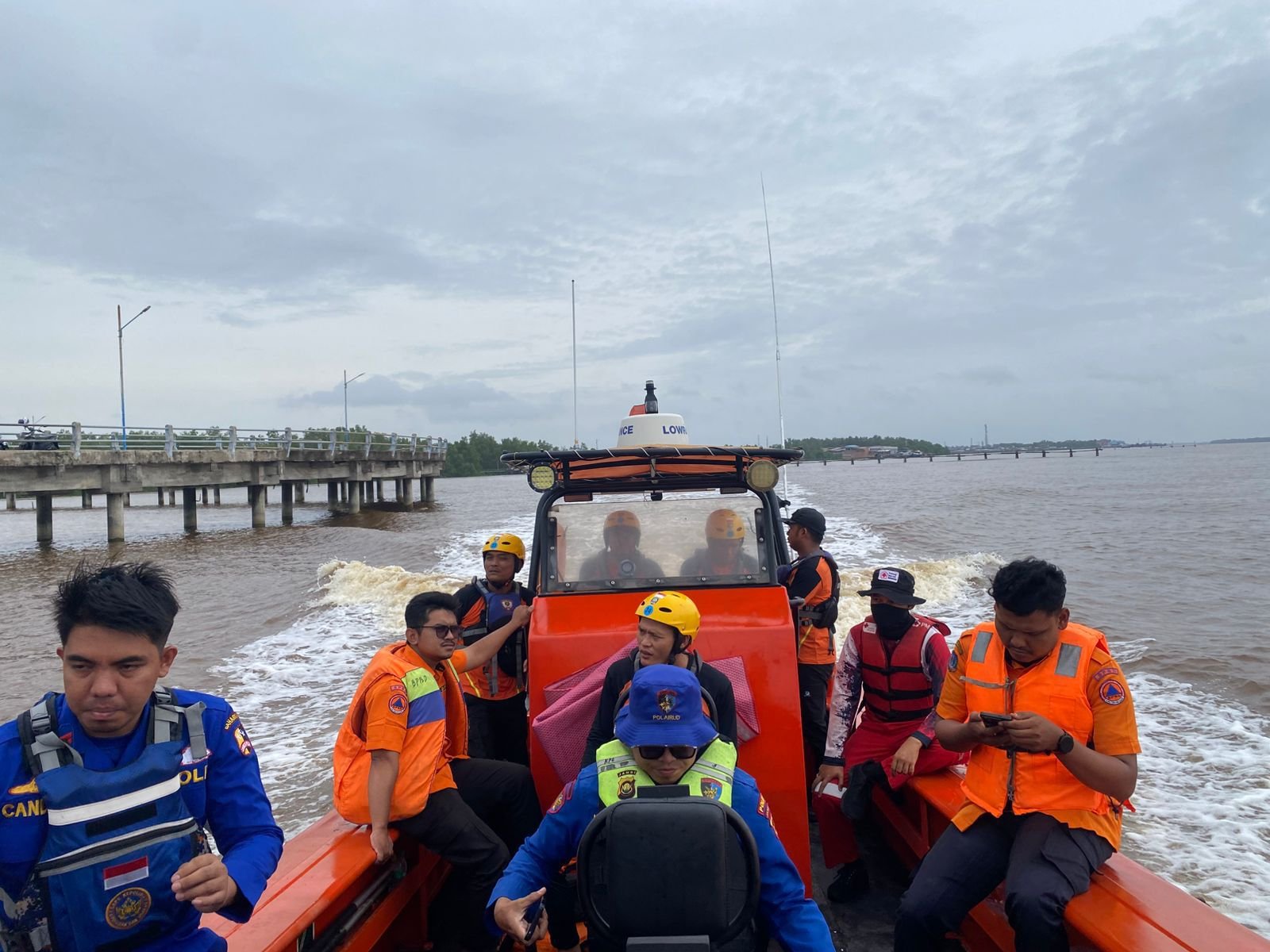 Dua Nelayan Udang Kuala Tungkal Hilang Kontak di Perairan Mendahara, Basarnas Jambi Lakukan Pencarian