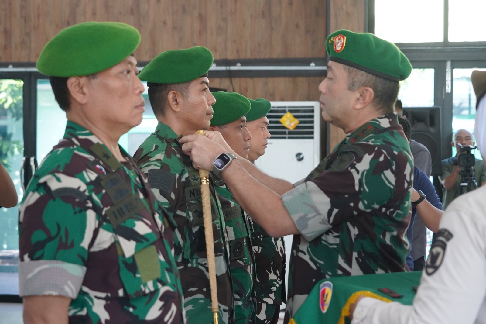 Tongkat Komando Korem 042/Gapu Berganti, Kolonel Inf Nyamin Resmi Jabat Danrem Baru