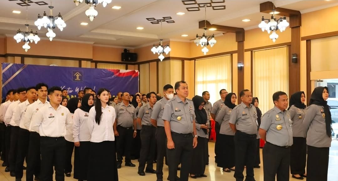 Kemenkum Jambi Awali Hari Kerja Pertama 2026 dengan Apel Pagi Virtual Bersama Sekjen