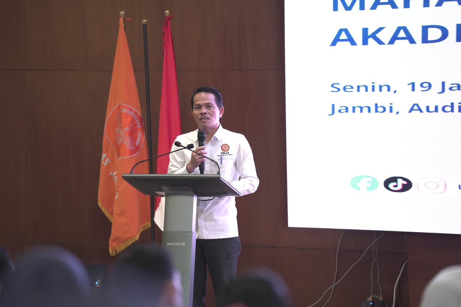 Rektor UNJA Beri Pesan Penting di Sosialisasi SNPMB 2026: Pilih Prodi Sesuai Passion, Bukan Ikut-Ikutan!