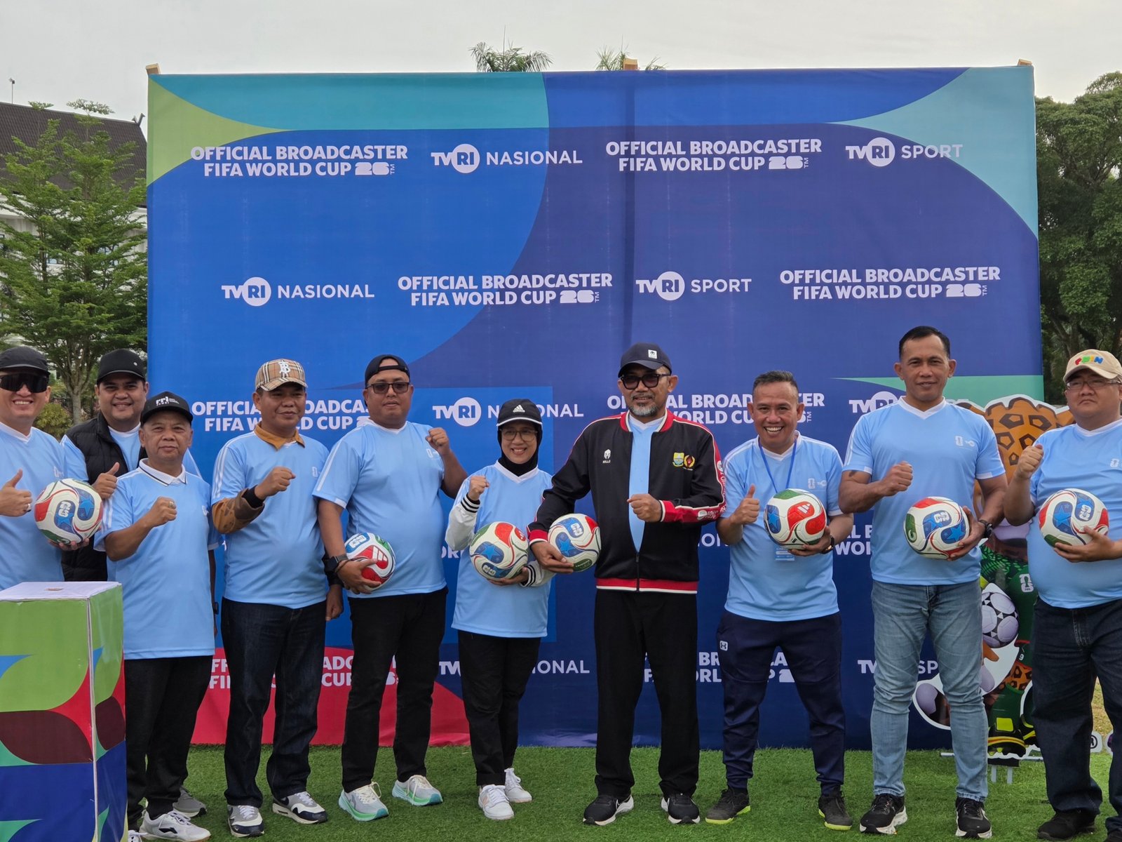 Acara Kick Off Piala Dunia 2026 TVRI Jambi di Kantor Gubernur