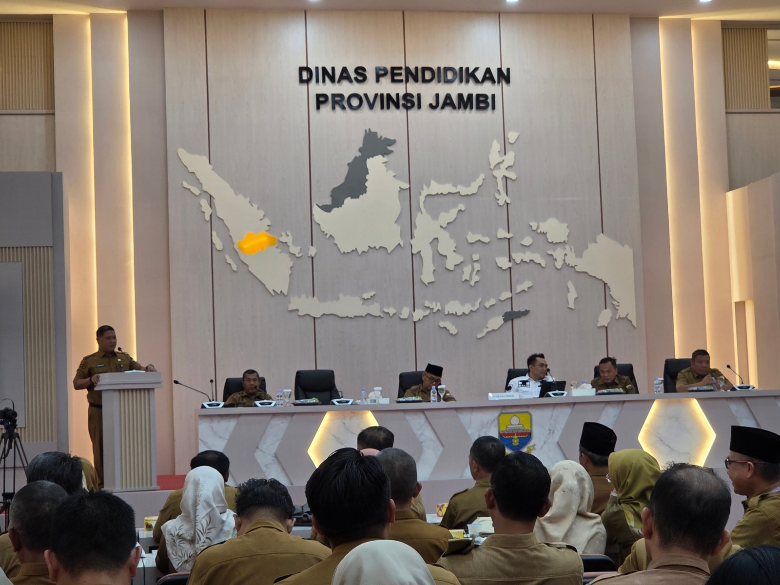 Cegah Radikalisme di Sekolah, Disdik Jambi dan Densus 88 Sosialisasi Tolak IRET ke Kepala Sekolah