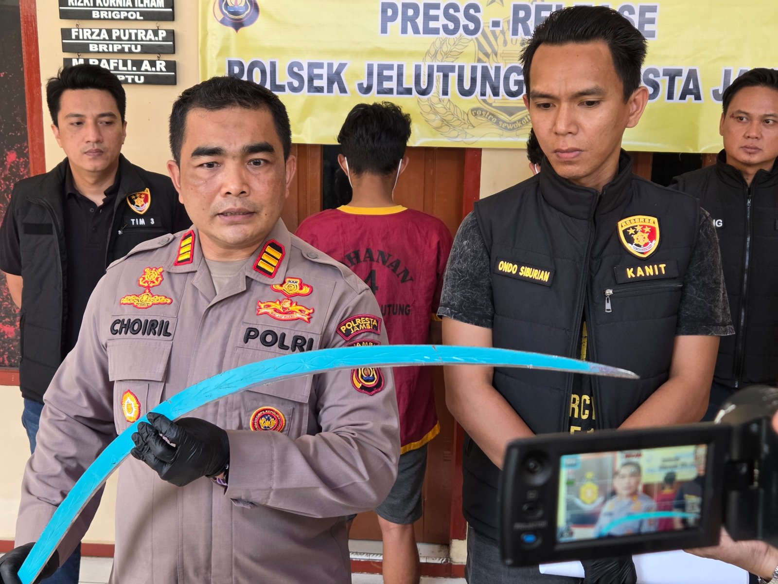 Sempat Viral, Polsek Jelutung Ringkus Pelaku Pembacokan di Parkiran CW Cafe