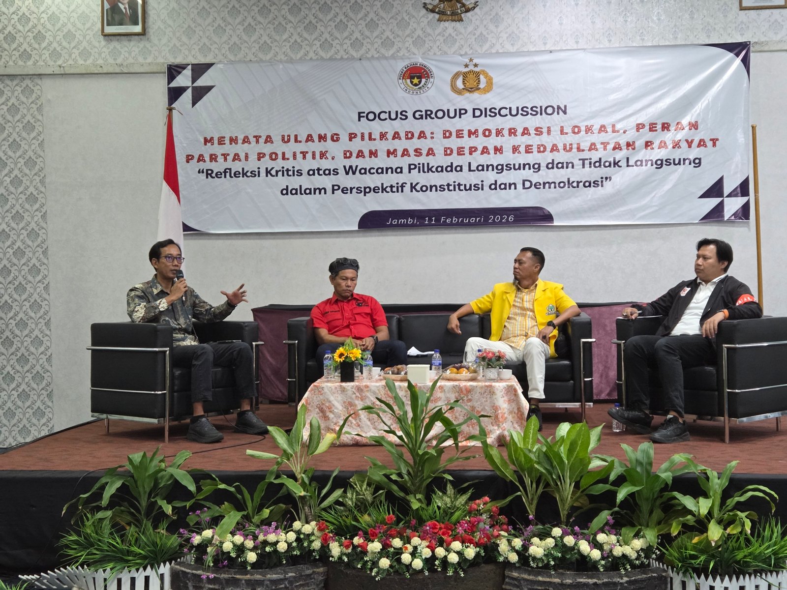 Dr Firmansyah Putra bicara soal relasi kuasa dan hak dalam Pilkada Jambi.