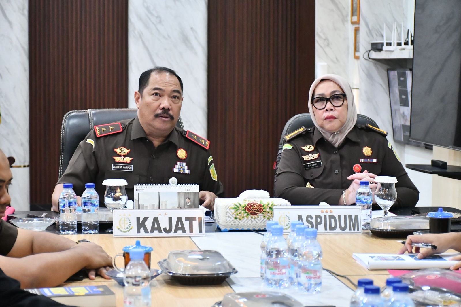 Kajati Jambi Sugeng Hariadi paparkan Restorative Justice.