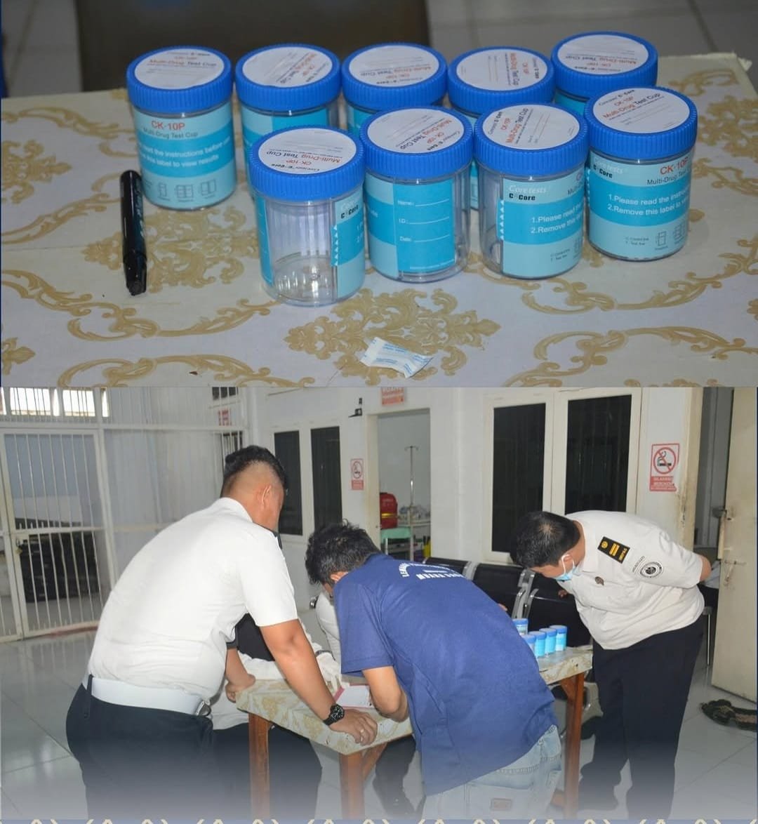 Kalapas Sarolangun Ibnu Faizal pindahkan WBP positif narkoba.