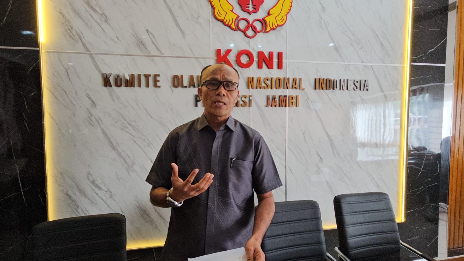 Mat Sanusi Ketua KONI Jambi desak cabor IBCA MMA.