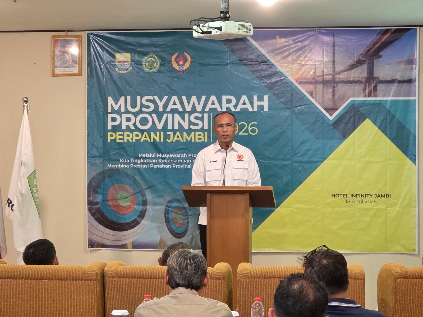 Musprov Perpani Jambi 2026 dihadiri KONI Jambi