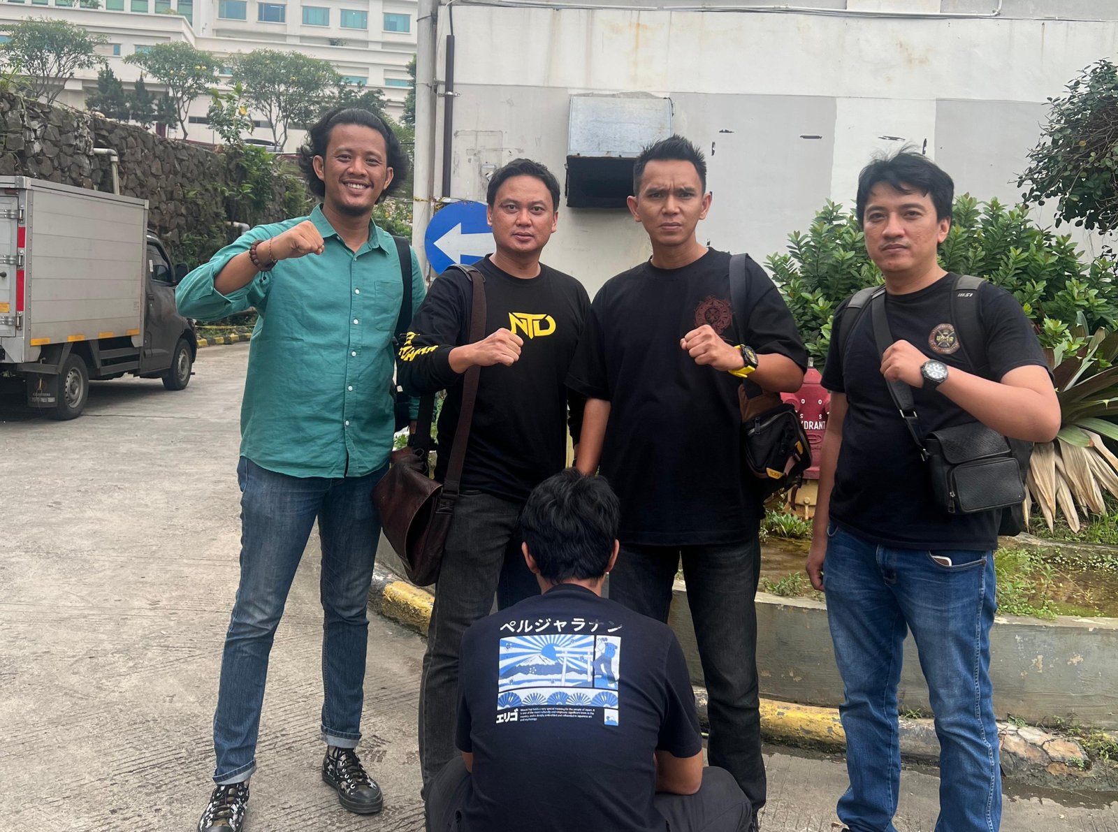 Kapolsek Jelutung AKP M Choiril Umam saat memimpin penangkapan tersangka penggelapan BPKB di Depok.