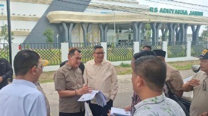 Ketua DPRD Kota Jambi Pastikan Akses ke RS Adhyaksa Terang, Segera Pasang Lampu Jalan di Arab Melayu