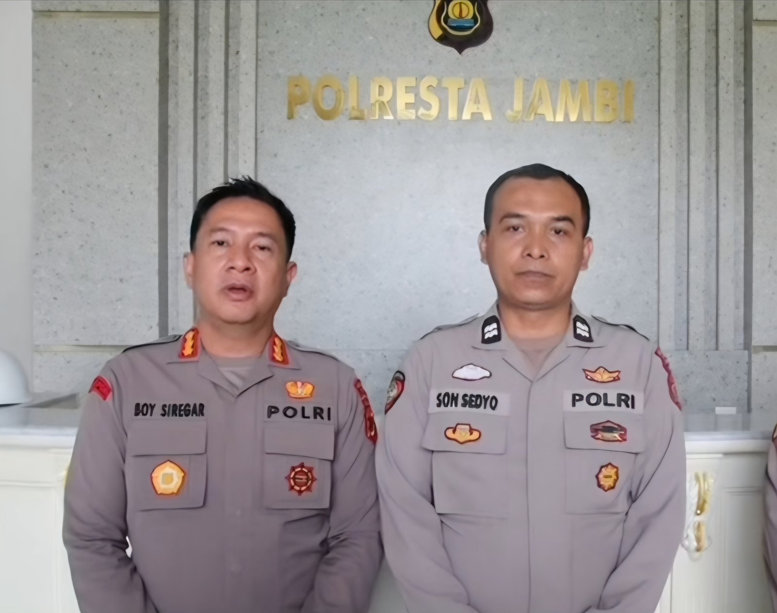 Kapolresta Jambi Kombes Pol Boy Sutan Siregar minta maaf soal layanan Call Center 110