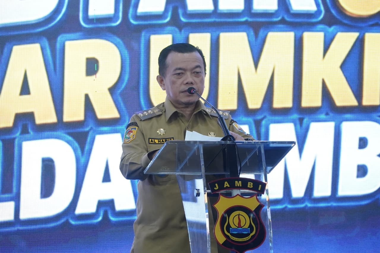Gubermur Al Haris Puji Bhayangkara Presisi Job Fair: Solusi Nyata Tekan Kemiskinan Ekstrem di Jambi