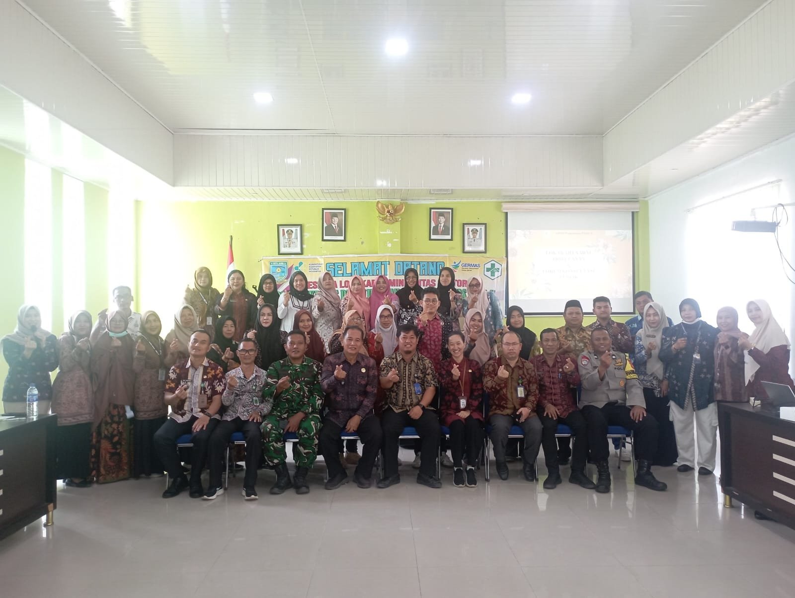 Susun Rencana Kerja, Puskesmas PAAL X Gelar Minilokakarya Lintas Sektor dan Forum Komunikasi Publik