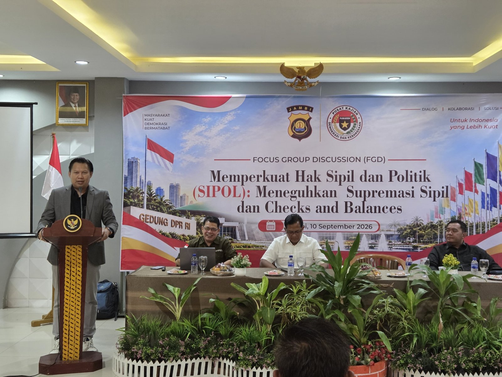 Pusakademia menyusun rekomendasi penguatan hak sipil dan politik di Jambi
