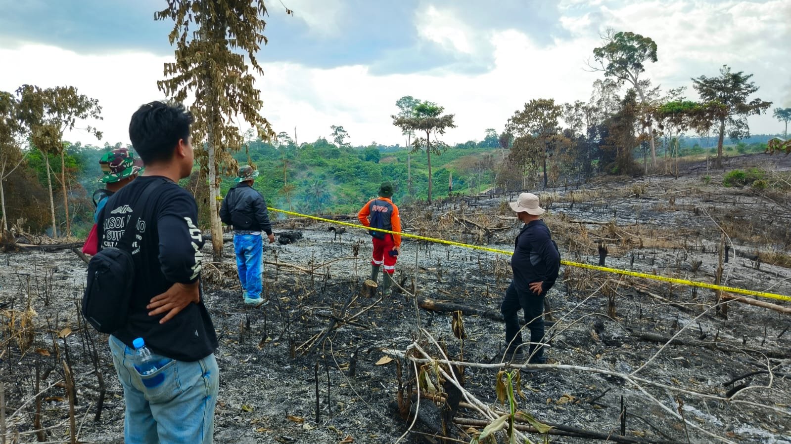 Polda Jambi menyidik karhutla di PT REKI dan PT Samhutani